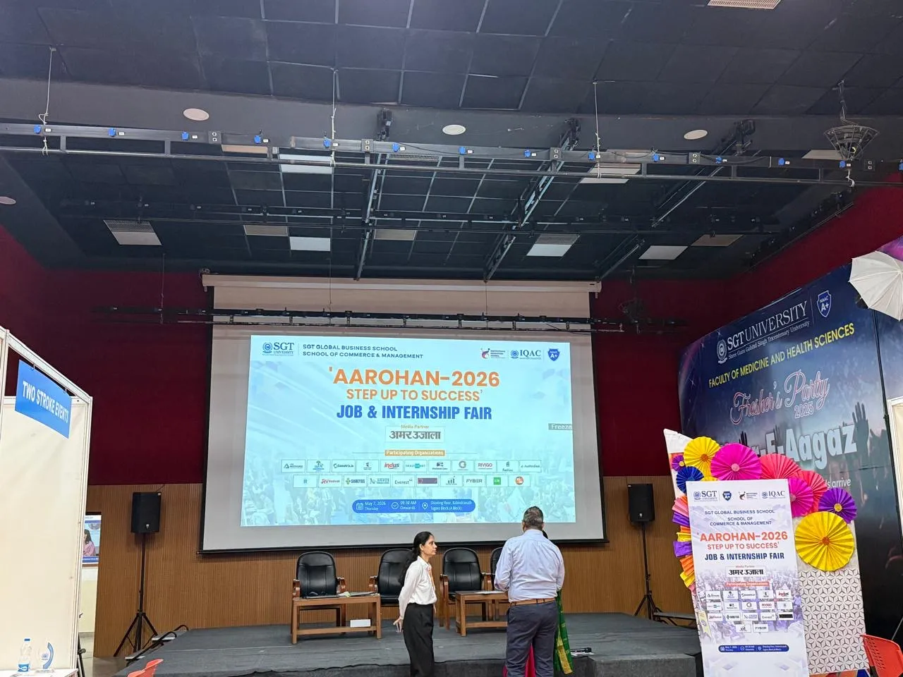 Aarohan Job & Internship Fair Excellence Award